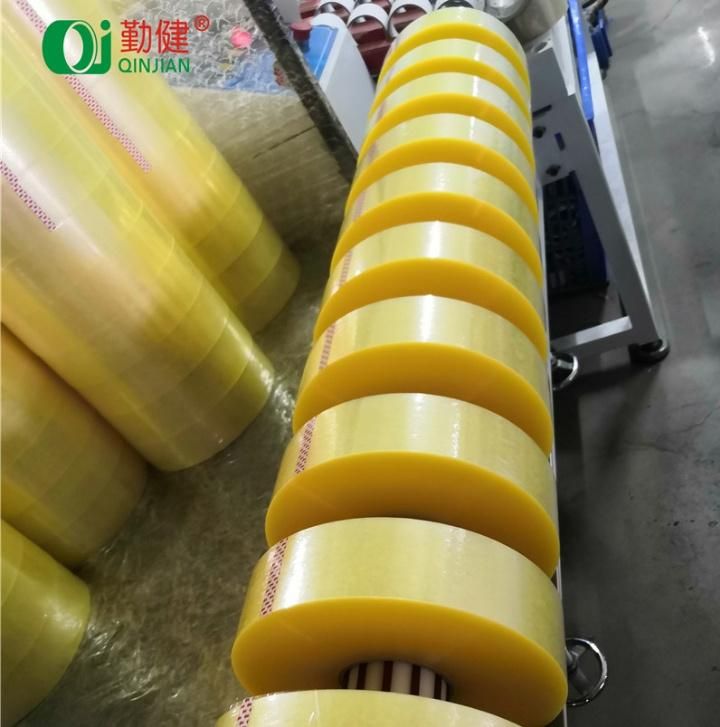 Silent No Bubble Crystal Super Clear BOPP Packing Tape for Carton Packaging with ISO 9001