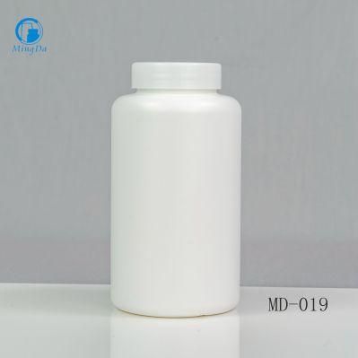 45mm CRC White HDPE 500ml Round Bottle MD-693