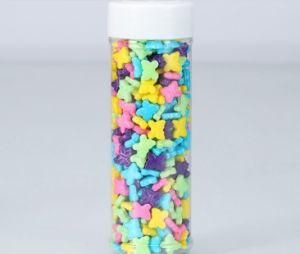 Manufacturer Square Shape Food Grade Plastic Candy Jar