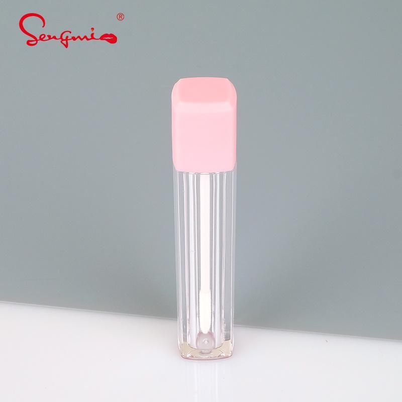 Hot Selling Cute Pink Cosmetic Lipgloss Container Lip Gloss Tubes