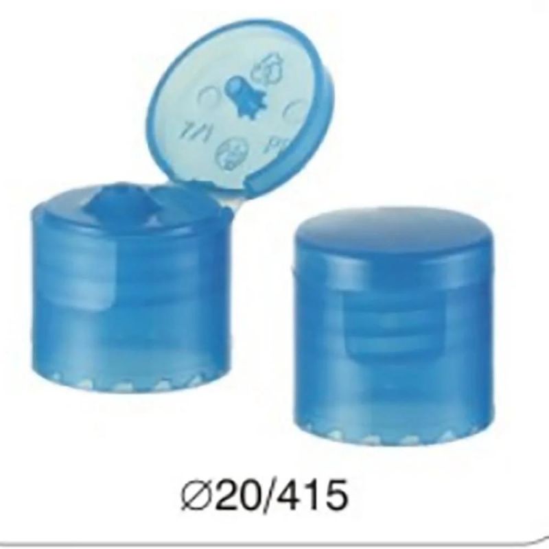 New Trend Product 20/410 Shampoo Cosmetic Plastic Flip Top Bottle Cap Flip Top Lid for Pet Bottle