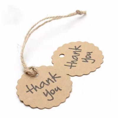 Kraft Paper Gift Tags Dovetail Thank You Handmade Gift Card Baking Packaging Accessories Listed