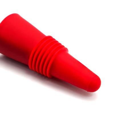 Simple Design Portable Silicone Wine Bottle Stopper