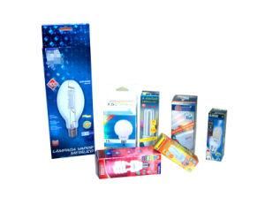 Sparkling Foil Paper Light Bulb Laser Packing Boxes