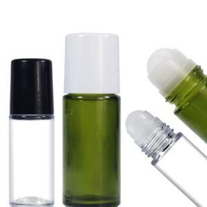 30ml 50ml Cylinder Roll on Deodorant Arabic Essential Oil Glass Roller Bottle with Dropper