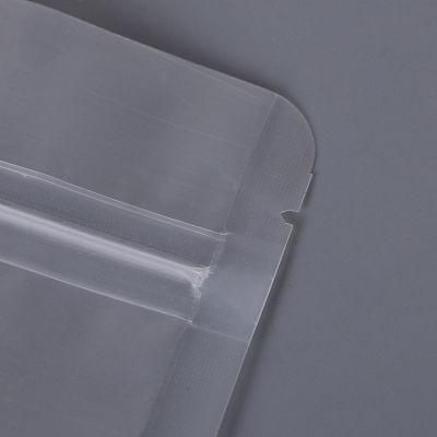 Thick and Strong Clear Printed Plastic Bags for Packaging Meat Pork Beef Seafood with Ziplock