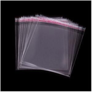 Customized Wholesale Clear Disposable Self Adhesive Plastic Bag for Packing
