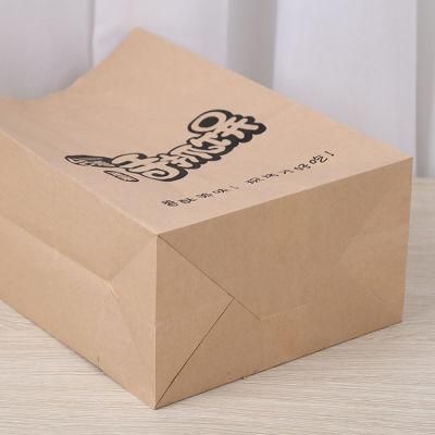 Cheap Color Printing Chip Donut Burgers Sandwich Packaging Bag for Fast Restaurant