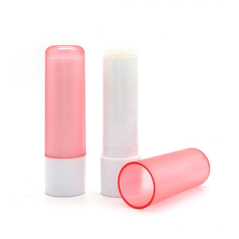 Round Lipbalm Container Color Frosted 5g Lip Balm Tube