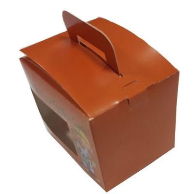 Food Grade Paper Cupcake Box with Window