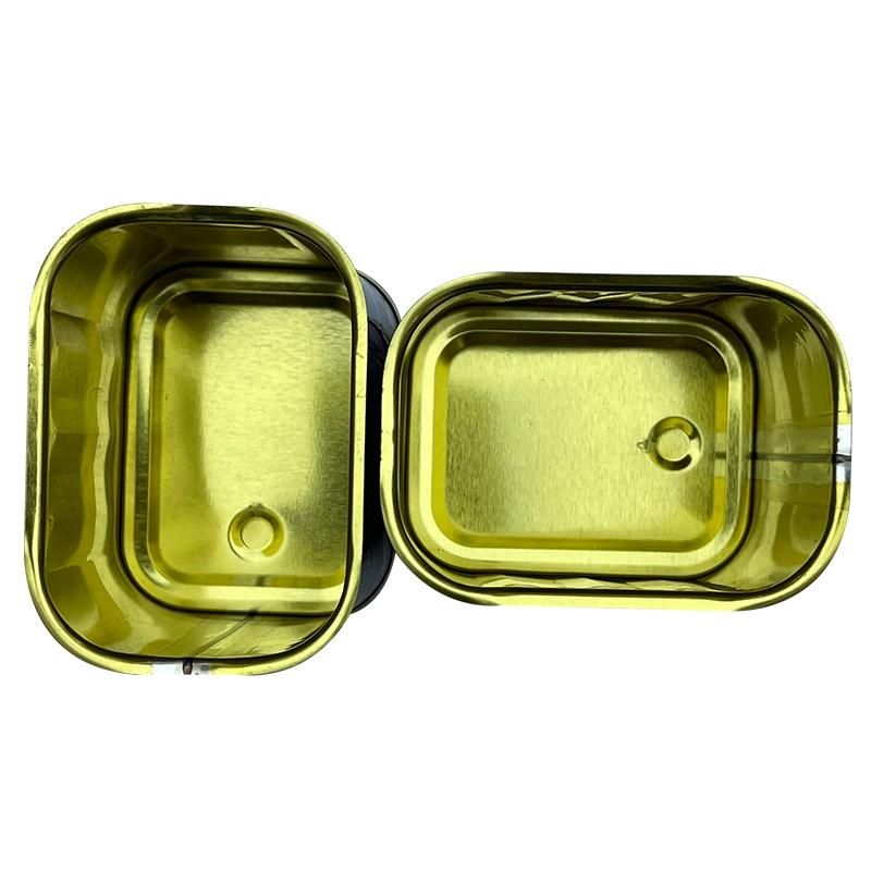 701# Empty Corned Beef Rectangular Can