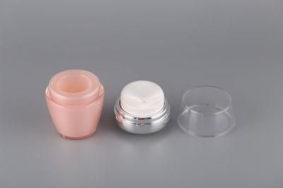 New Design 15g 30g 50g Custom Size Good Quality Cream Airless Luxury Acrylic Cosmetic Lotion Jar