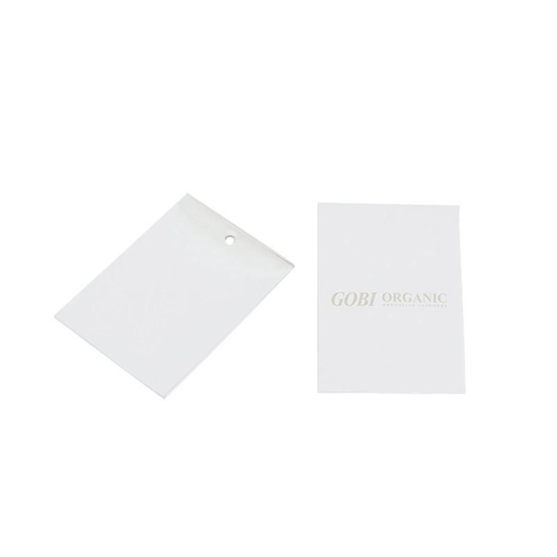 Matte White Paper Custom Spare Button Small Pouch