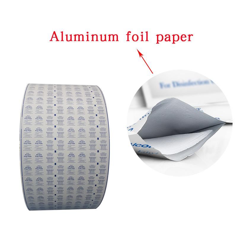 Paper Roll for Alcohol Prep Pad Packing