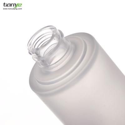 50 Ml Colorful Cylinder and Flat Shoulder Pet Essence Bottle