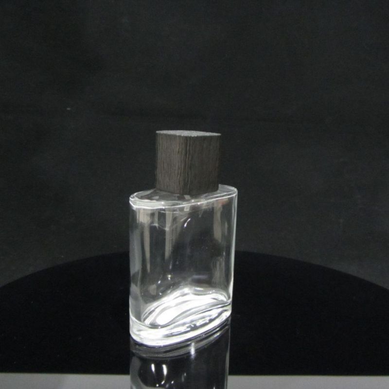 Refillable Empty Glass Perfume Bottle with Spray