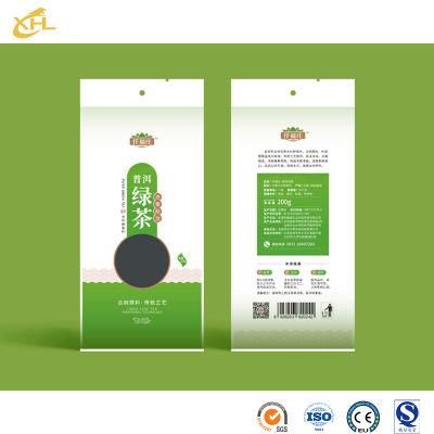 Xiaohuli Package China Compostable Coffee Bags with Valve Supply Custom Logo Stand up Pouch for Tea Packaging