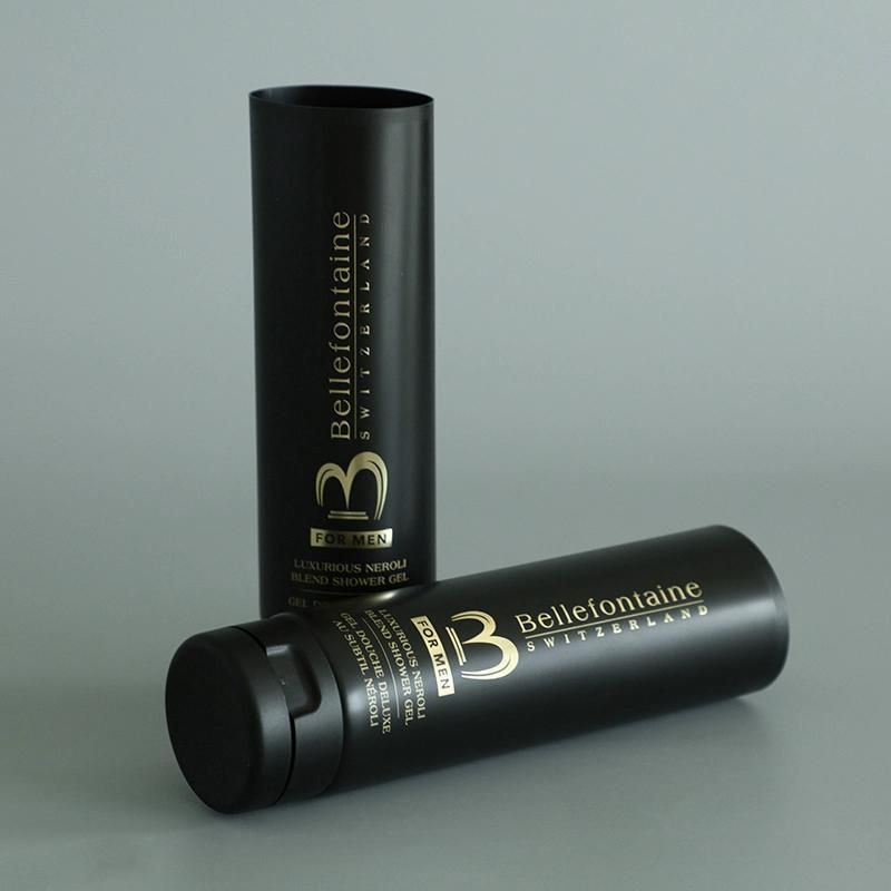 Plastic Cosmetic Tube with Aluminum Cap