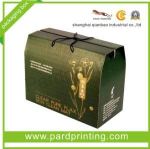 Luxury Embossing Cardboard Handle Package Box (QBO-17)