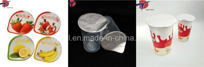 Easy Open Aluminum Foil Lid for PP Plastic Cup