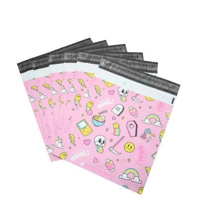 Custom Logo Printed Compostable Corn Starch PLA Envelope Mailer Biodegradable Mailing Clothing Packaging Bags