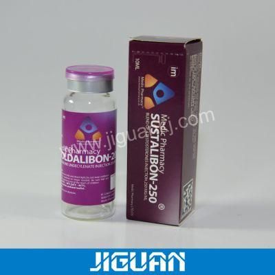 Coated Paper Full Printed Box Plastic Tray Packaging Vials Box