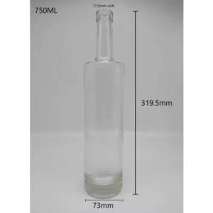 750ml Vodka Glass/Spirit Glass/Glass Bottle/Whisky Glass