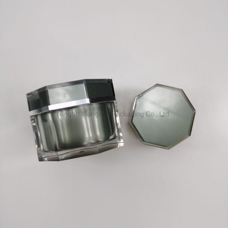 Empty Acrylic Bottle Cream Jar 50ml 80ml 120ml Cosmetic Jar