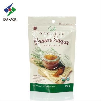Custom Design Resealable Food Pouch Stand up Bag Pouch Food Grade Snack Flexible Packaging with Zipper
