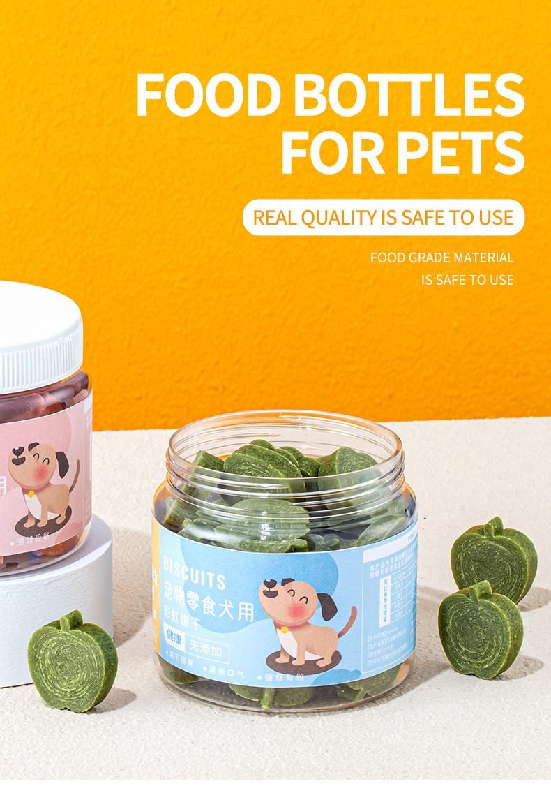 500ml plastic Pet Bottle for Pet Dog Feed Cat Feed