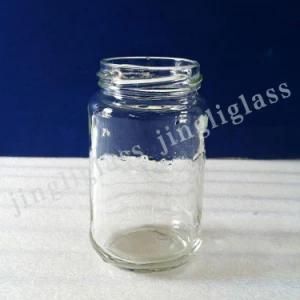 Round Style Glass Jar for Food Packing Purpose