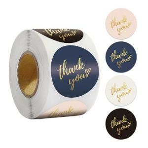1.5inch / 38mm Thank You Label Sticker 500PCS / 1roll
