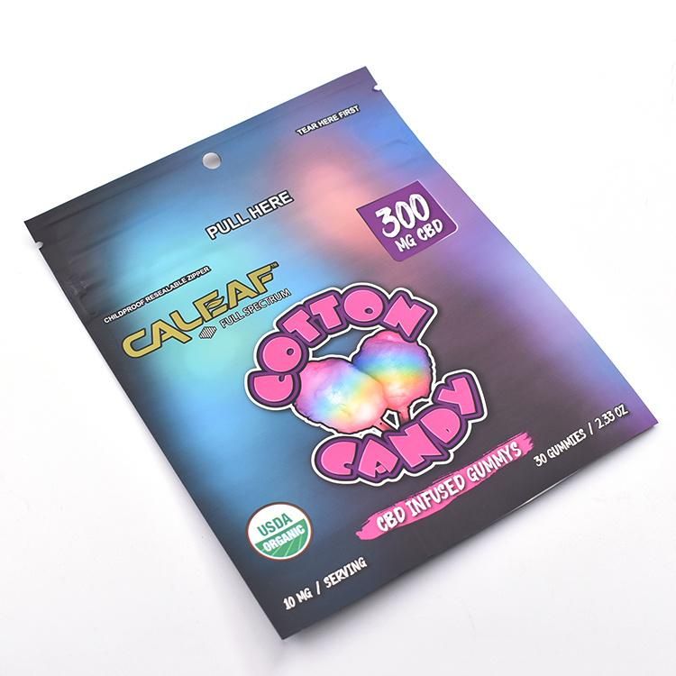 Custom Printed Gummies Mylar Bag with Cheap Price