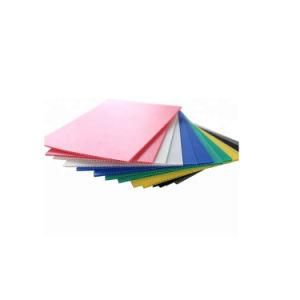2mm-12mm Professional Multi Color Recycled Plastic Corrugated Sheet