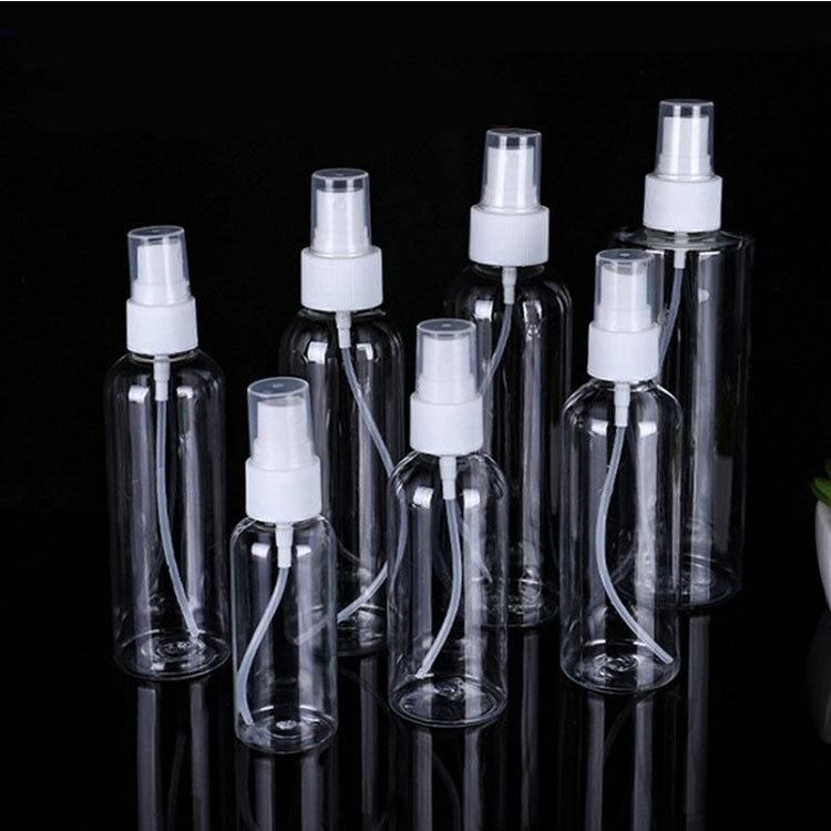 Wholes Customized Portable Plastic Pet 15ml 30ml Mist Spray Bottle for Cosmetic