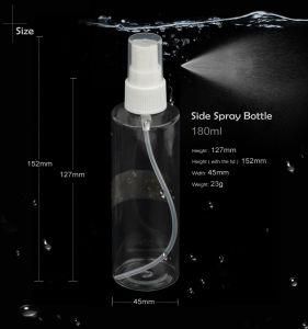 Transparent Plastic Pet Bottle Spray Disinfectant Hand Sanitizer Perfume Bottle 100ml 250ml 400ml 500ml