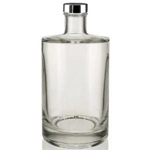 Custom Transparent 750ml Xo Gin Vodka Spirits Glass Bottle