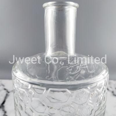 1L Glass Vodka Bottle Liquor Bottle Spirit Vodka Glass Bottles