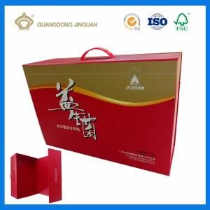Hearth Care Products Packaging Box with Plastic Handle (Paper Board Gift Box)