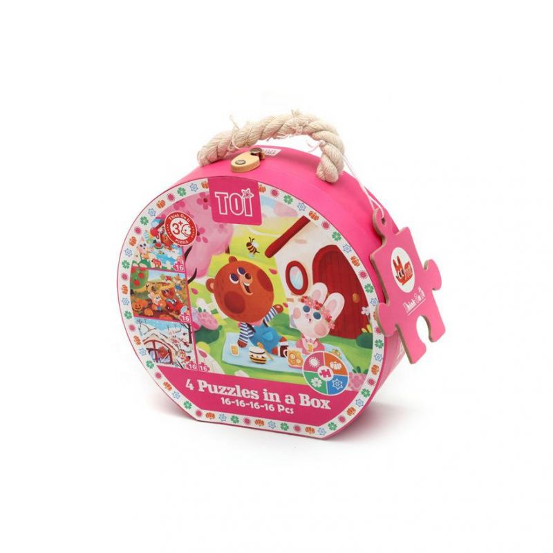 Jigsaw Game Educational Toy Funny Cardboard Puzzle for Kid