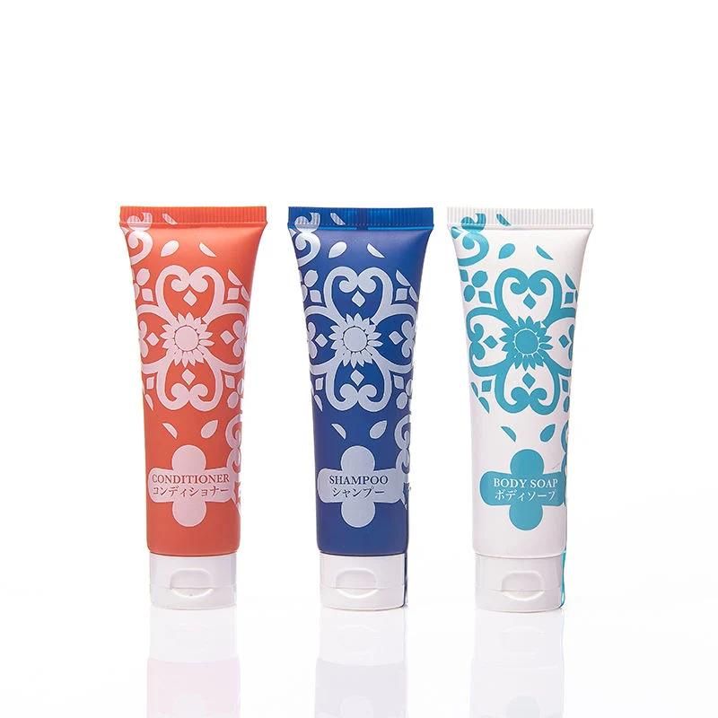 35mm 50ml Colored Plastic Cosmetic Lotion Tube with Flip Cap