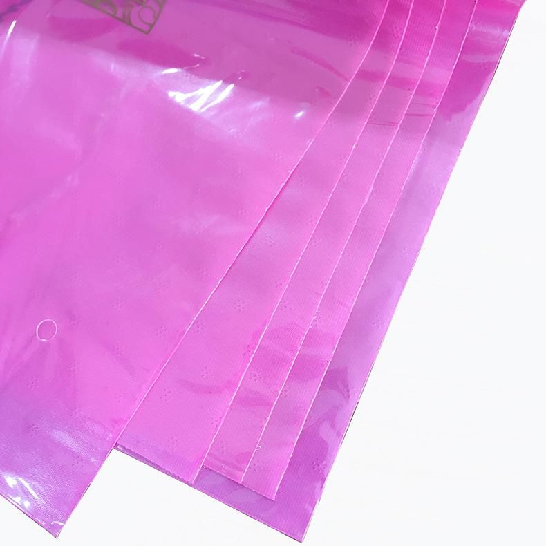 Poly Bag PE CPE Plastic Packaging Bag with Zipper for Clothing