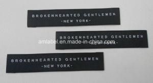 High Quality Black Woven Label for Garment (AMWL2014069)