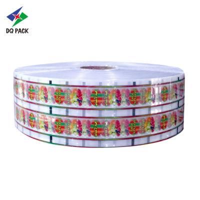 Dq Pack Plastic Flexible Packaging Material Supplier Clear Pet Film Roll Scrap Food Grade OPP Film Barrier