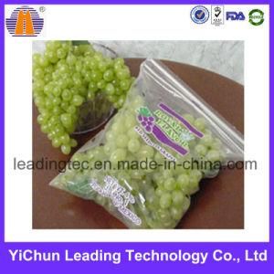 Grape Fruit Zipper Plastic Packaging Transparent Customized Bag