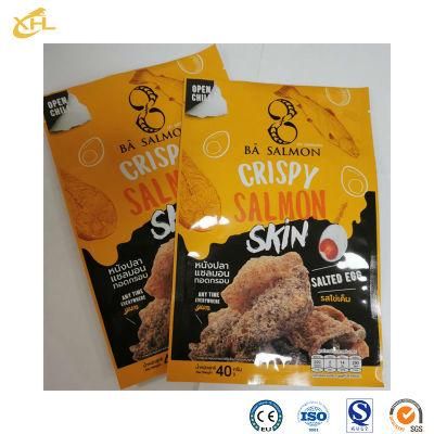 Xiaohuli Package China Organic Product Packaging Supply Vacuum Bag Stand up Pouch for Snack Packaging