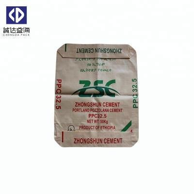 White Color PP Woven Cement Bags PP Valve Bag