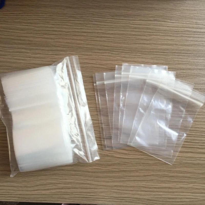 China Moisture Proof Good Seal Clear Plastic Zip Lock Bag for Packing Barley