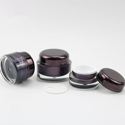 2021 PCR 15g Eye Cream Acrylic Jar for Cosmetic Packaging