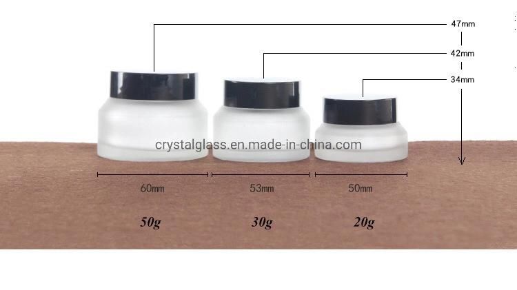 Cosmetic Jar and Lotion Bottle Packaging with Black Lid